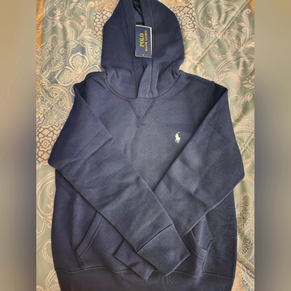 NEW Polo Ralph Lauren Navy Hoodie